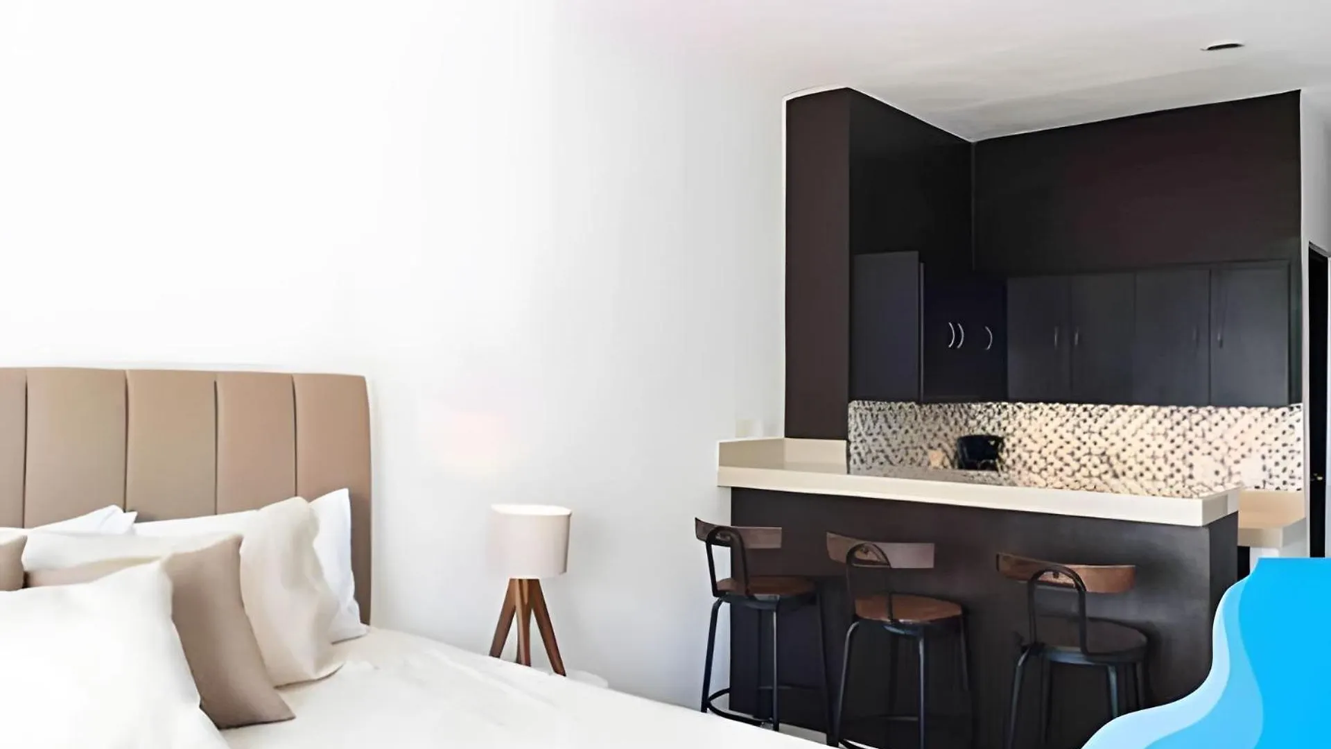 Minimalist Studio With Pool And Free Scooter 코수멜 멕시코